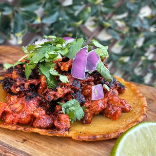 Crunchy Sweet Potato taco(Dessert)