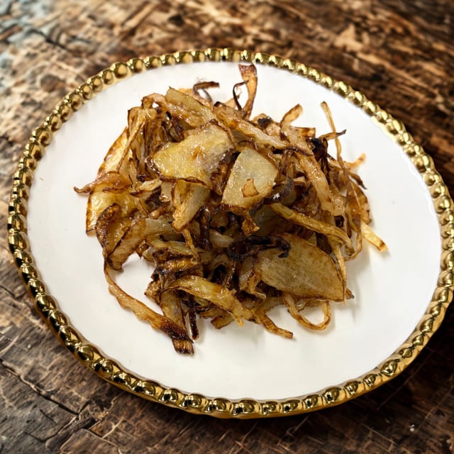 GRILLED ONIONS.