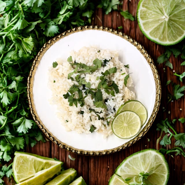 CILANTRO RICE.