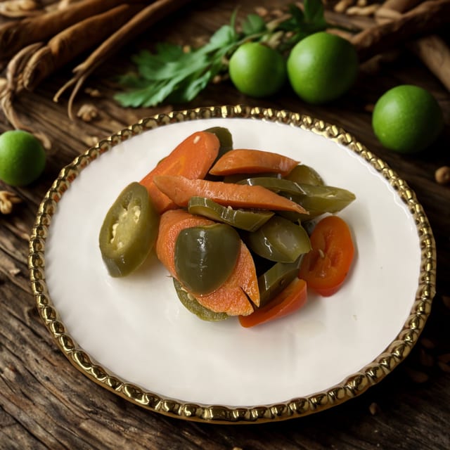 PICKLED VEGGIES.