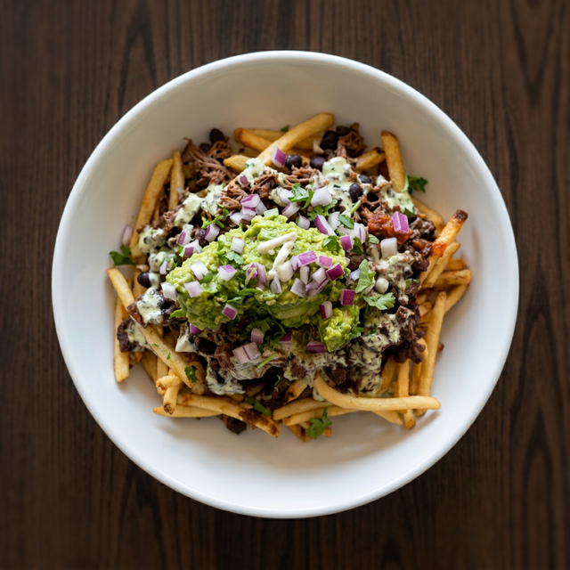 Carne Asada Nachos.